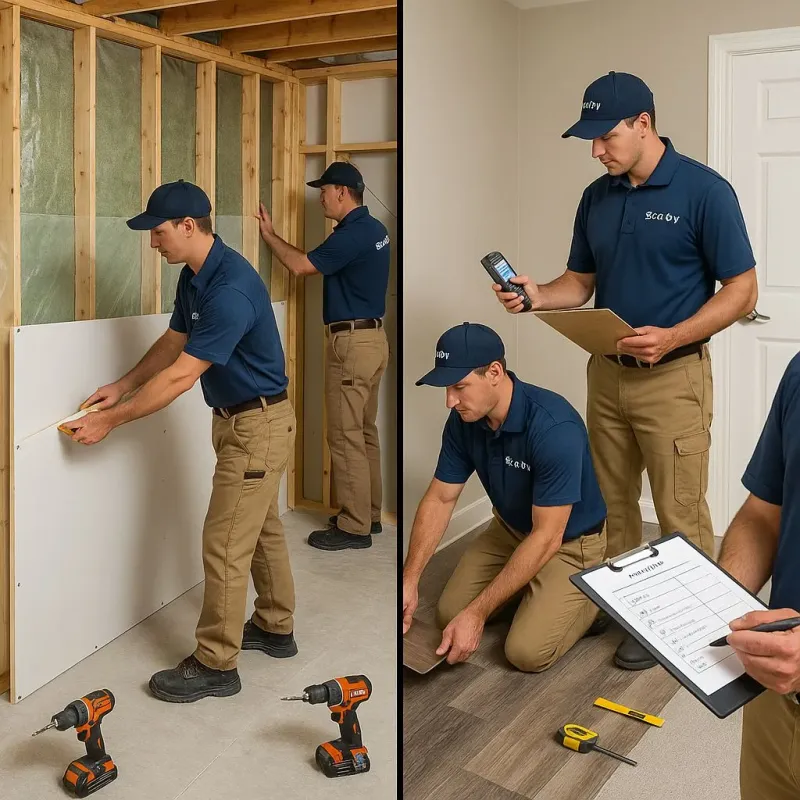 Repairs and Reconstruction process in Oak Grove, OR