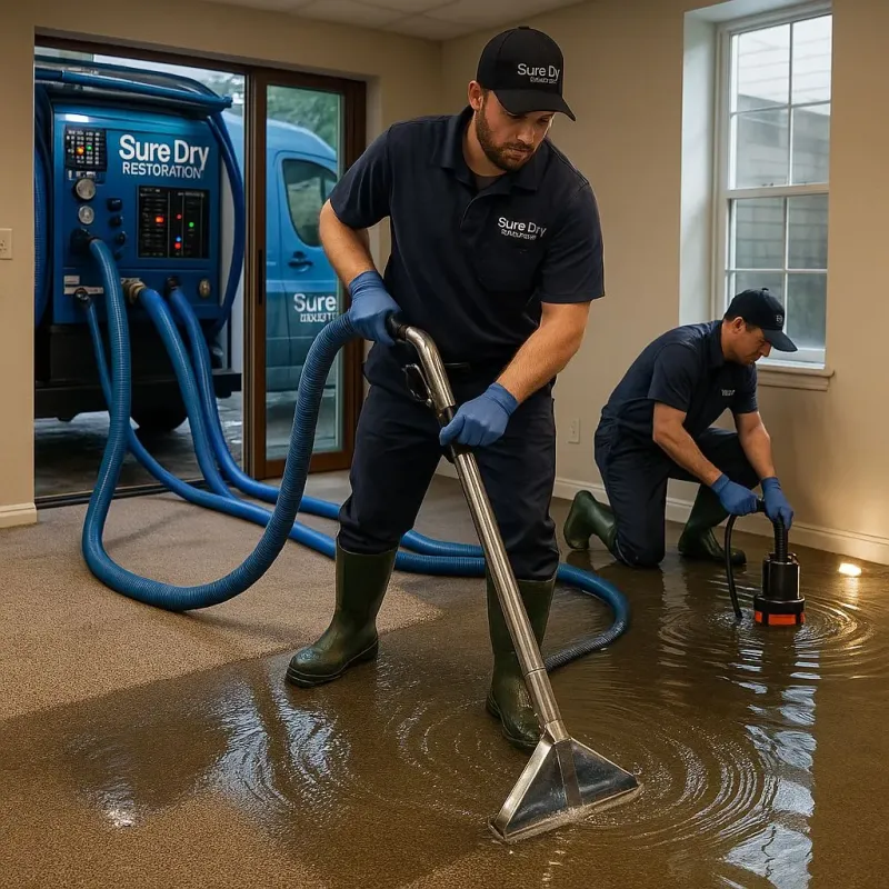 Water Extraction and Removal process in Oak Grove, OR